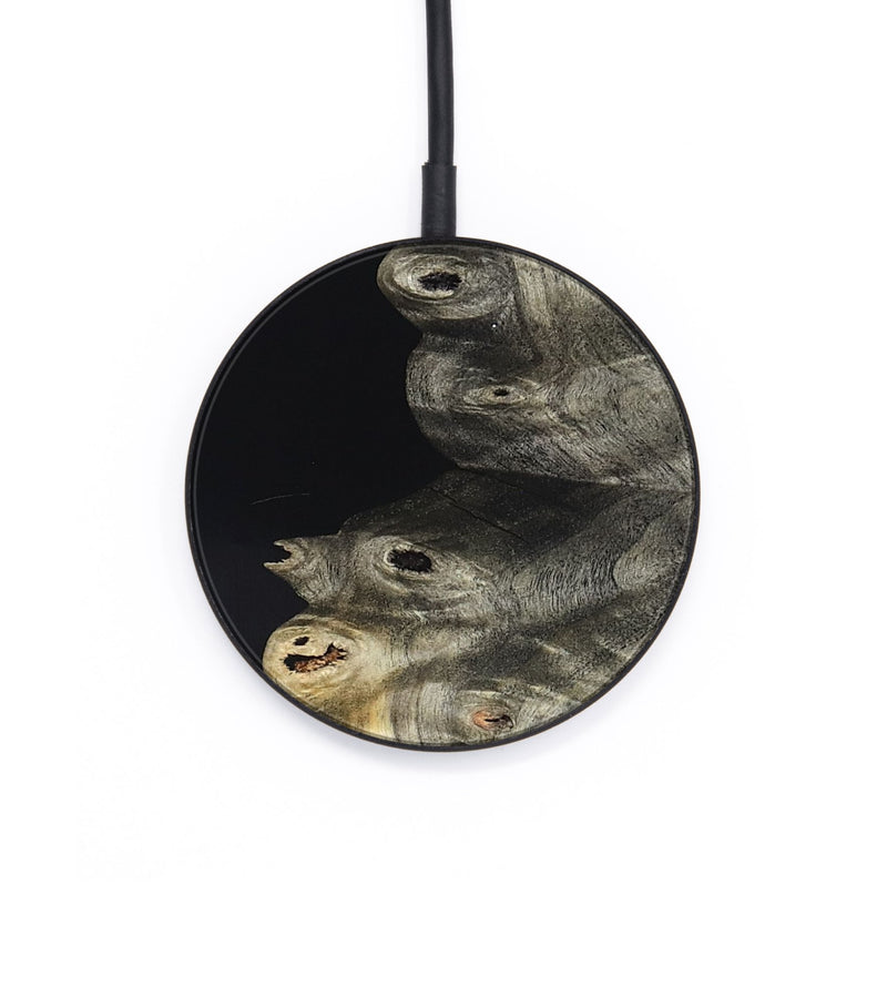 Circle Wood Wireless Charger - Stetson (Wood Burl, 819681)