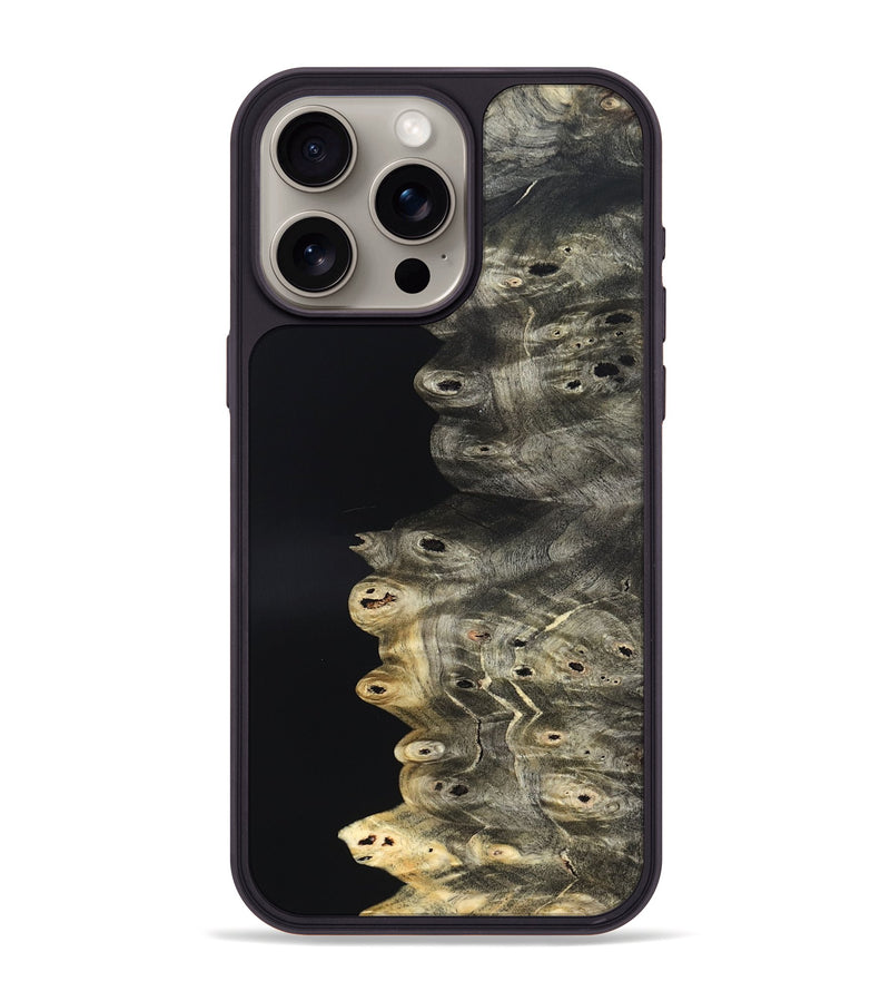 iPhone 15 Pro Max Wood Phone Case - Stetson (Wood Burl, 819681)