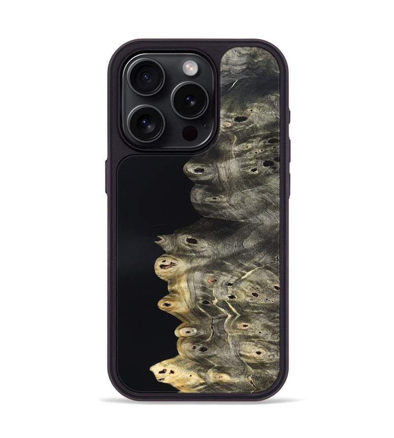 iPhone 15 Pro Wood Phone Case - Stetson (Wood Burl, 819681)