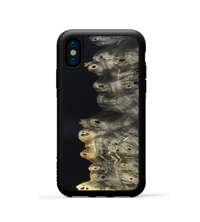 iPhone Xs Wood Phone Case - Stetson (Wood Burl, 819681)