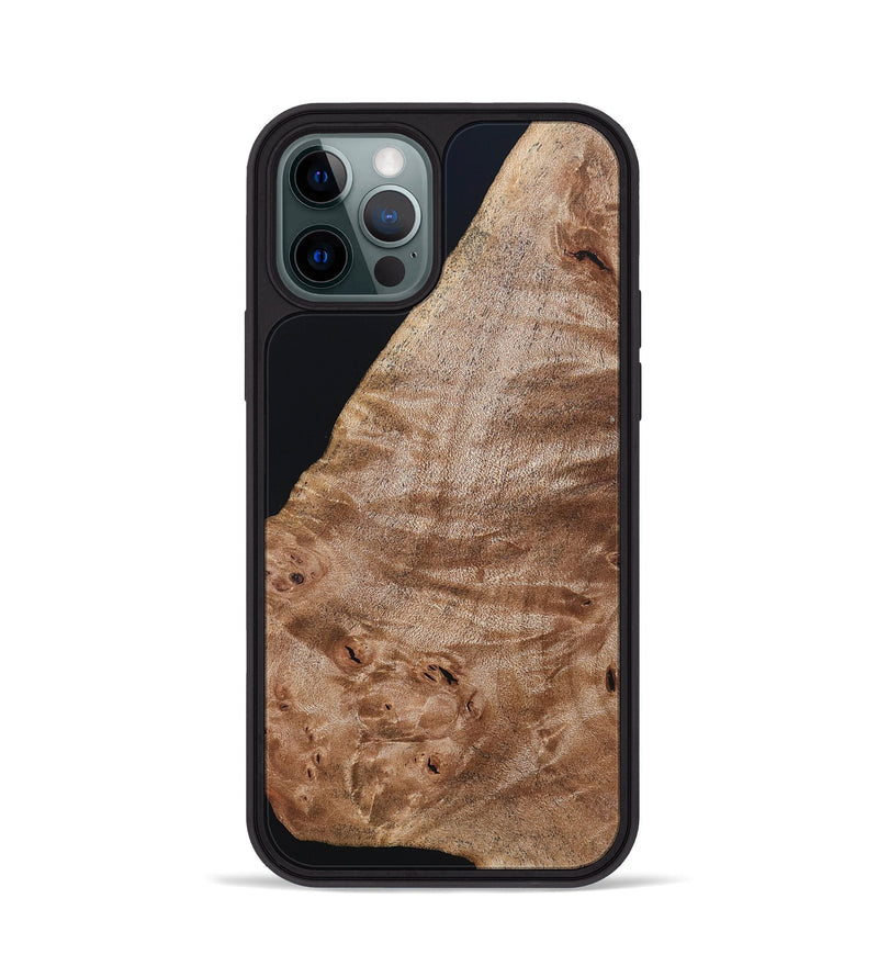 iPhone 12 Pro Wood Phone Case - Kaitlyn (Wood Burl, 819682)