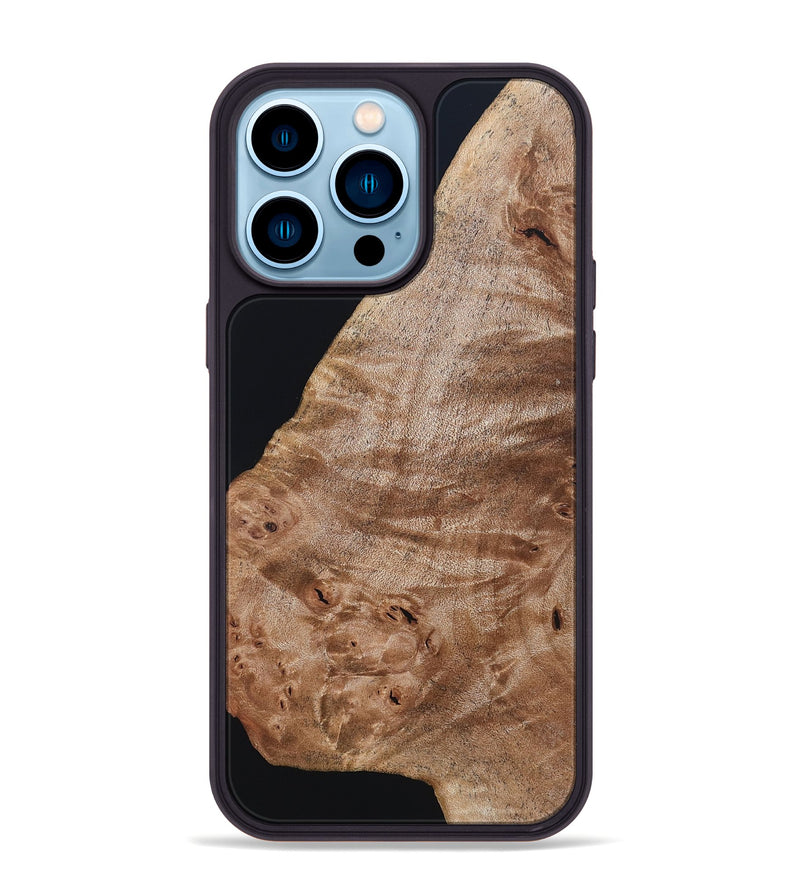 iPhone 14 Pro Max Wood Phone Case - Kaitlyn (Wood Burl, 819682)