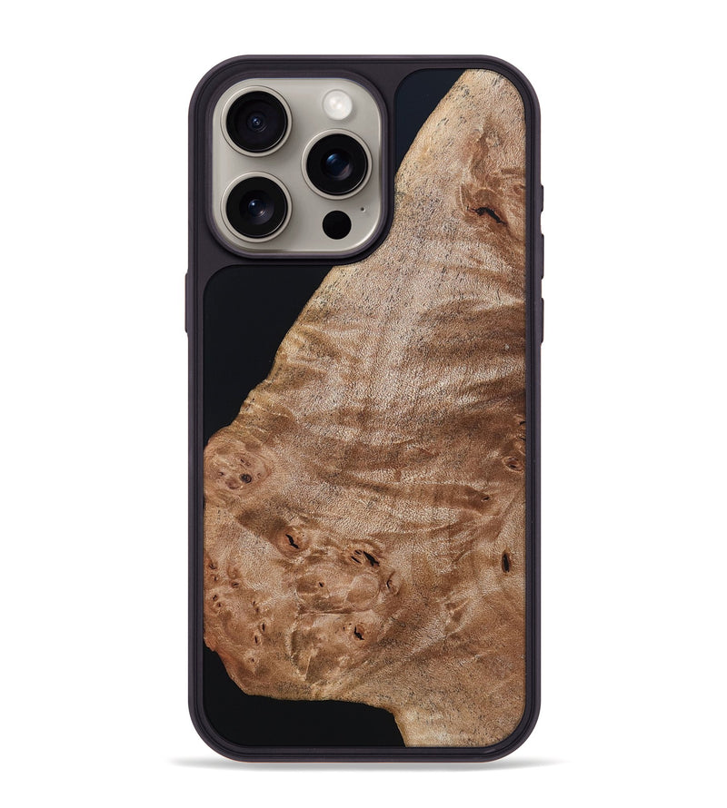 iPhone 15 Pro Max Wood Phone Case - Kaitlyn (Wood Burl, 819682)