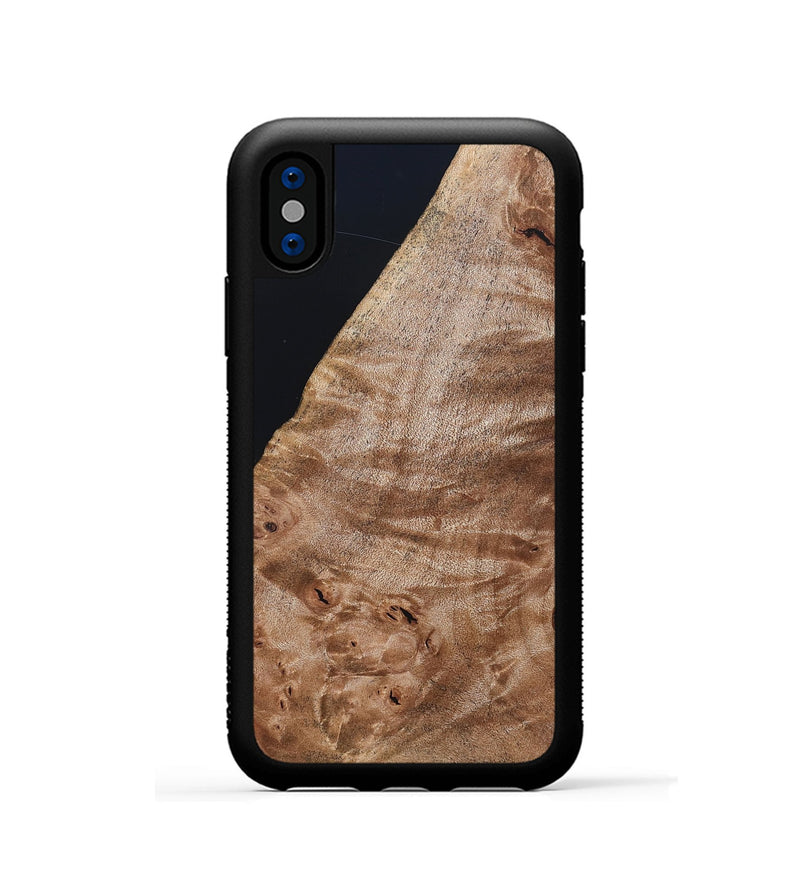 iPhone Xs Wood Phone Case - Kaitlyn (Wood Burl, 819682)
