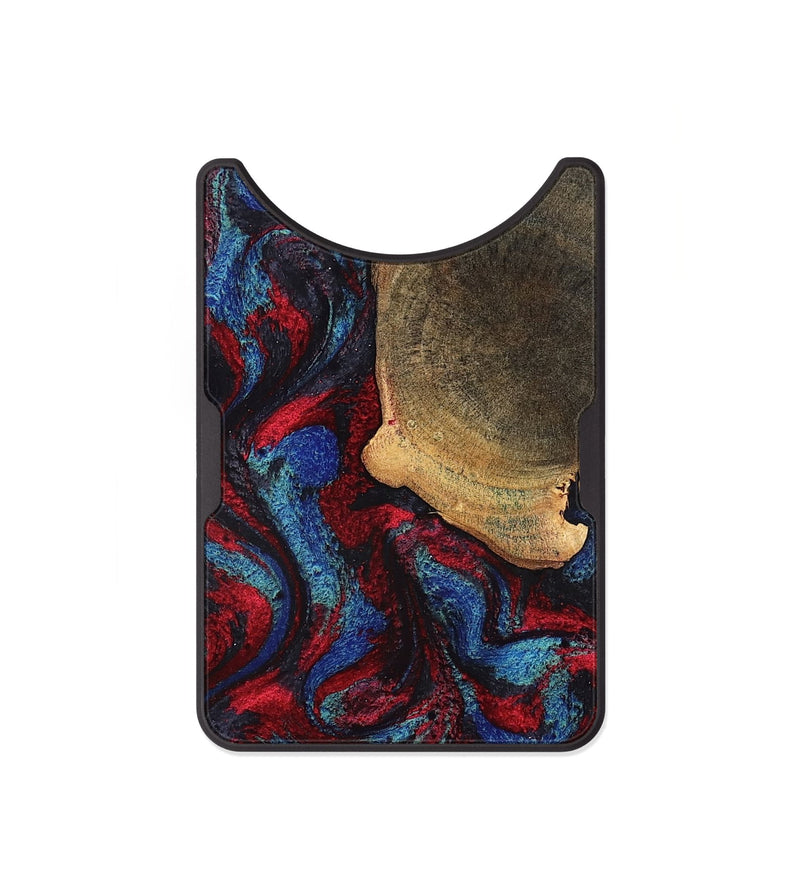 Alloy Wood Wallet - Karyme (Red, 819685)