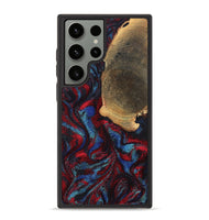 Galaxy S23 Ultra Wood Phone Case - Karyme (Red, 819685)