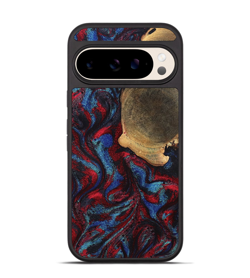 Pixel 10 Wood Phone Case - Karyme (Red, 819685)