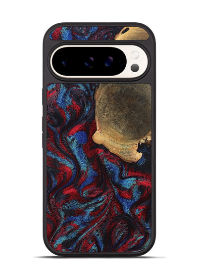 Pixel 9 Pro Wood Phone Case - Karyme (Red, 819685)
