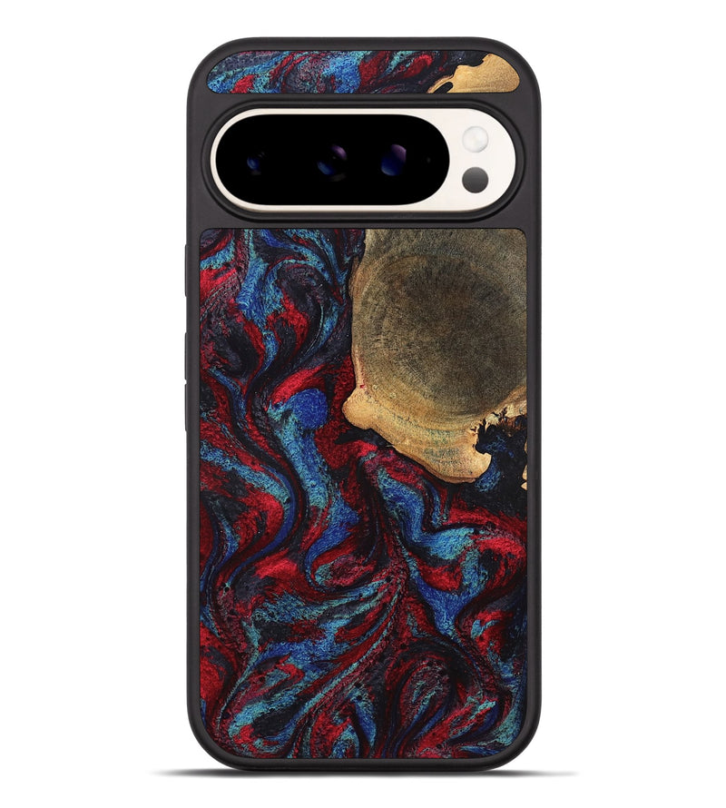 Pixel 9 Pro XL Wood Phone Case - Karyme (Red, 819685)