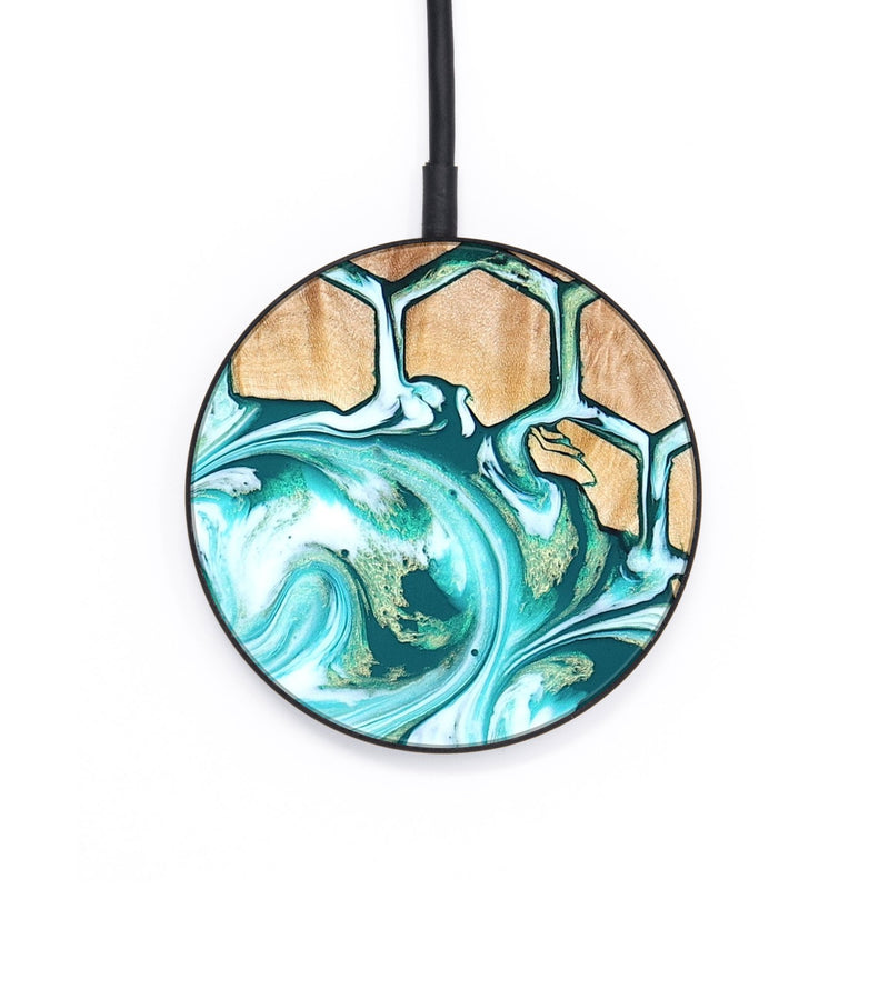 Circle Wood Wireless Charger - Kennith (Pattern, 819689)