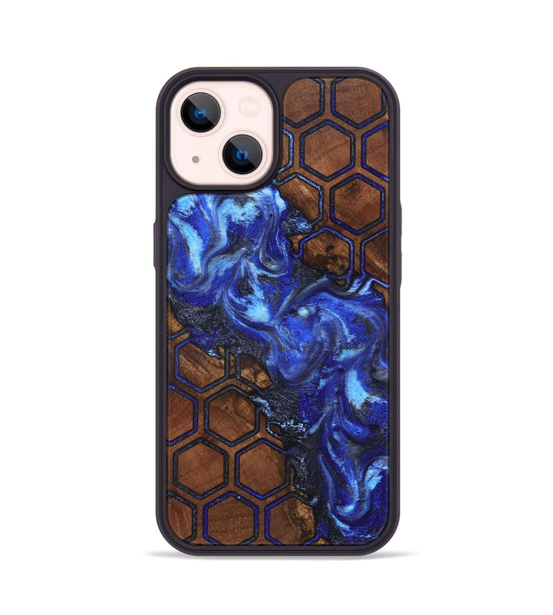 iPhone 14 Wood Phone Case - Lisa (Pattern, 819690)