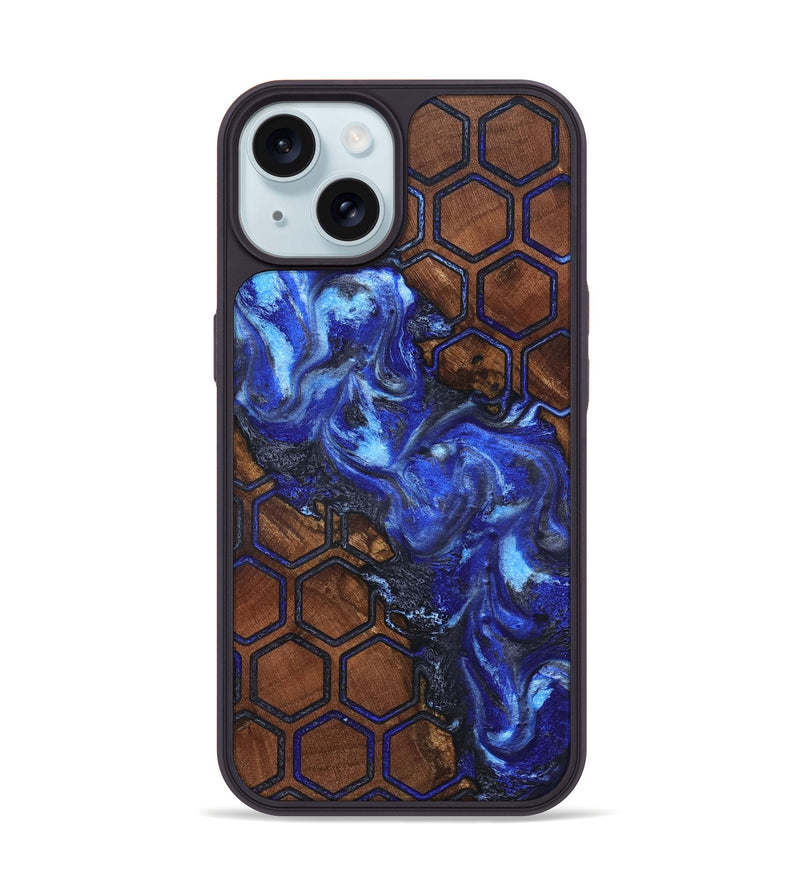 iPhone 15 Wood Phone Case - Lisa (Pattern, 819690)