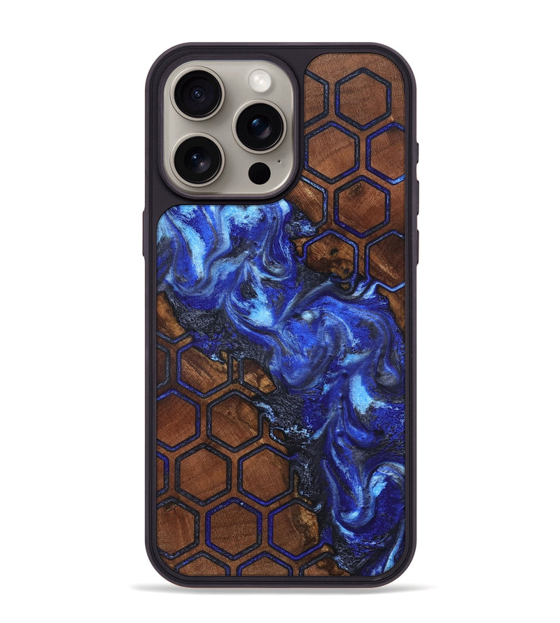 iPhone 15 Pro Max Wood Phone Case - Lisa (Pattern, 819690)