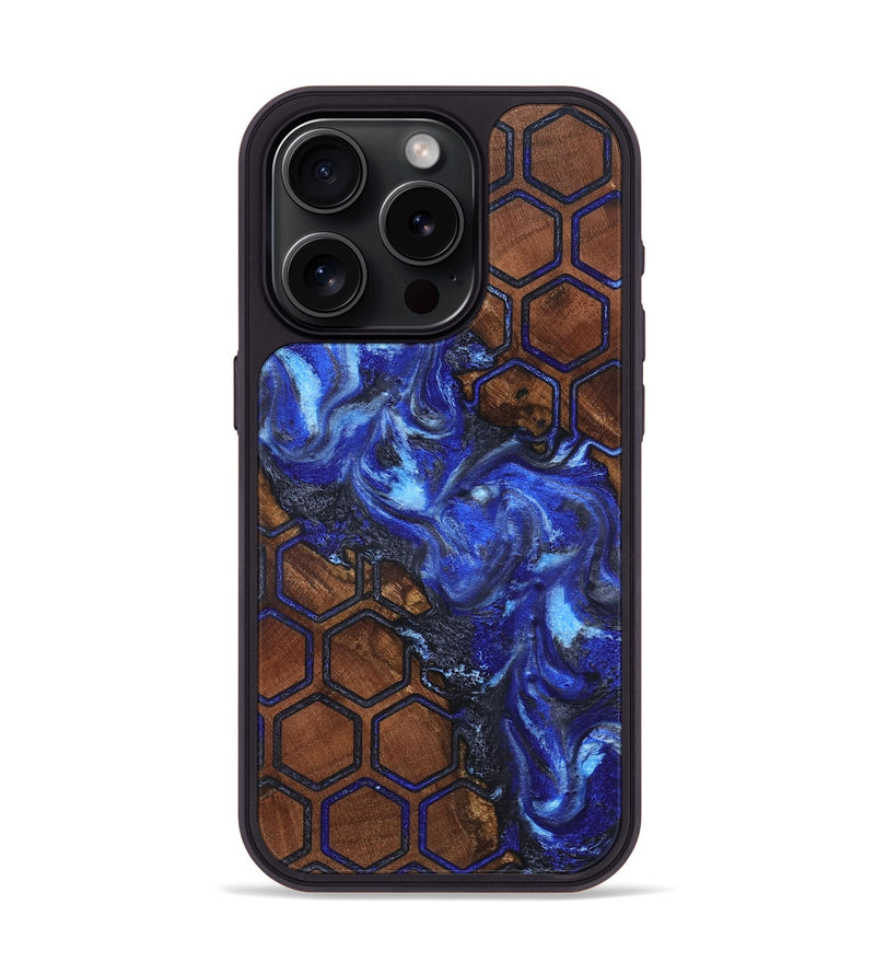 iPhone 15 Pro Wood Phone Case - Lisa (Pattern, 819690)