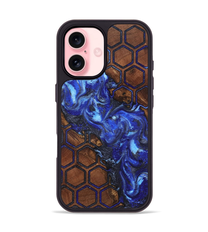 iPhone 16 Wood Phone Case - Lisa (Pattern, 819690)