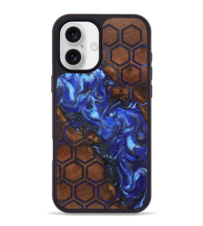 iPhone 16 Plus Wood Phone Case - Lisa (Pattern, 819690)