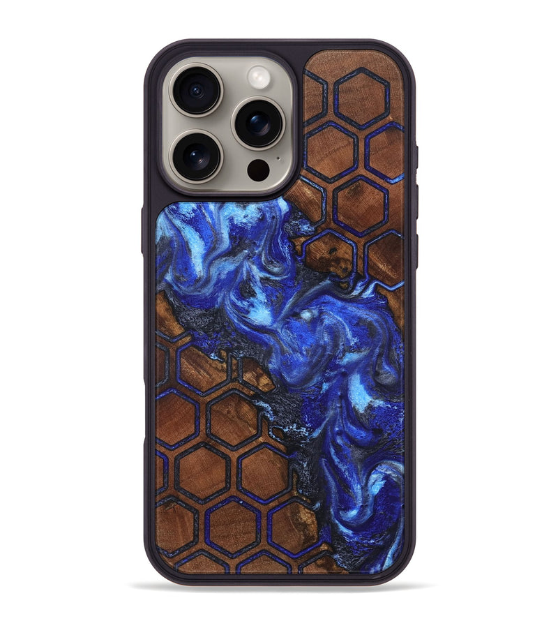 iPhone 16 Pro Max Wood Phone Case - Lisa (Pattern, 819690)