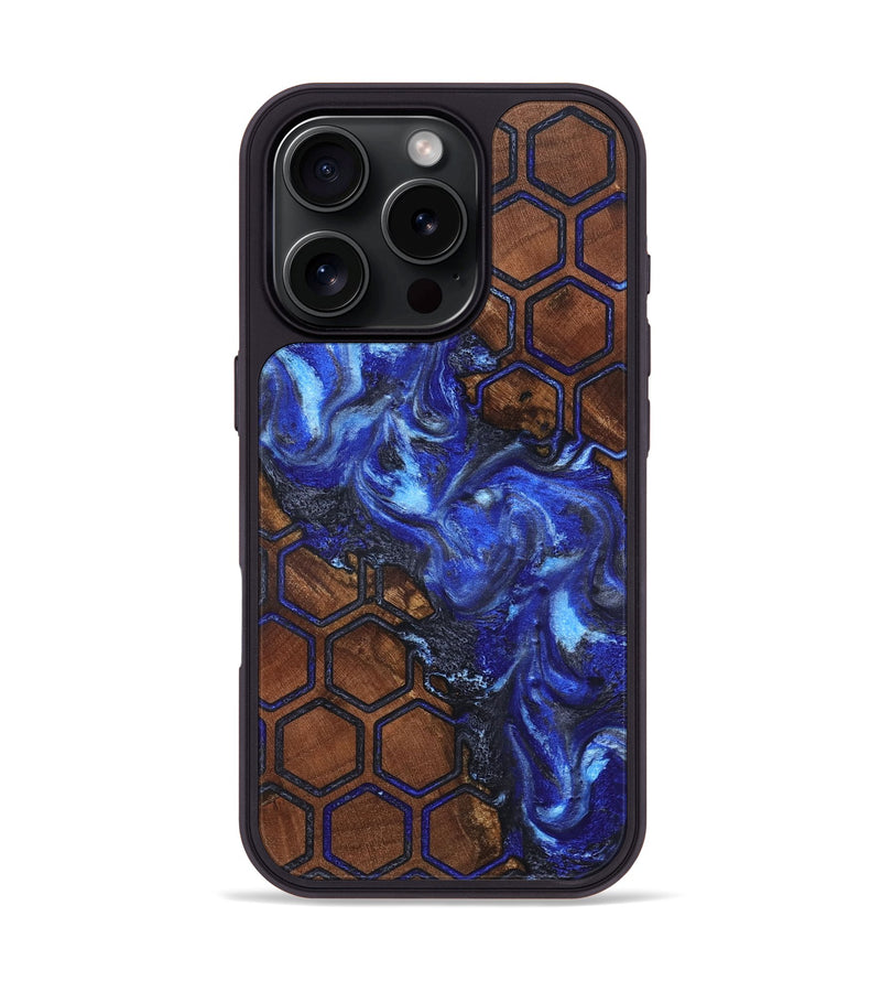 iPhone 16 Pro Wood Phone Case - Lisa (Pattern, 819690)
