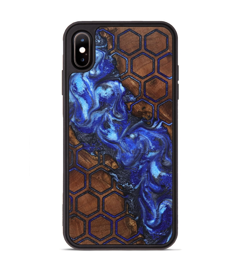 iPhone Xs Max Wood Phone Case - Lisa (Pattern, 819690)