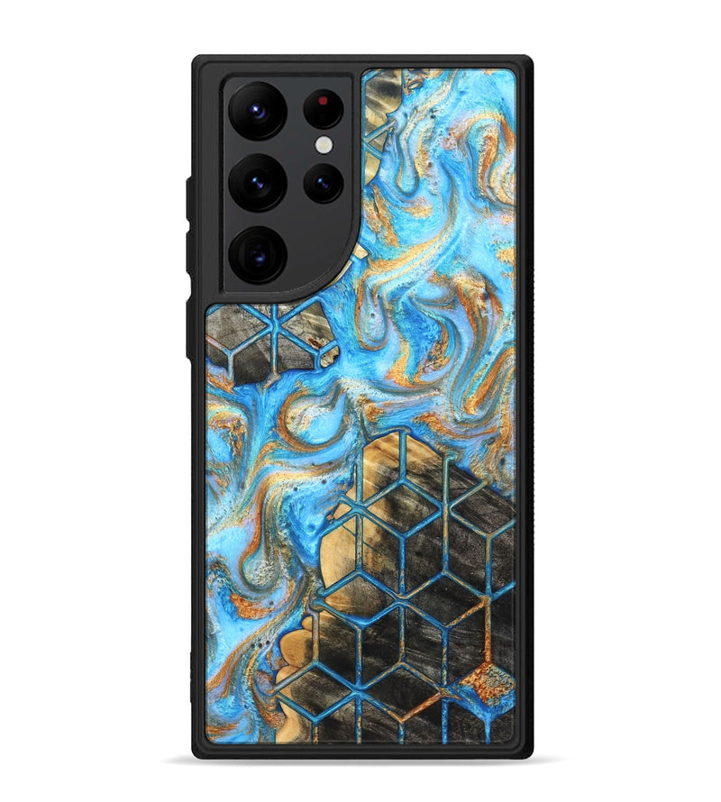 Galaxy S22 Ultra Wood Phone Case - Gary (Pattern, 819691)