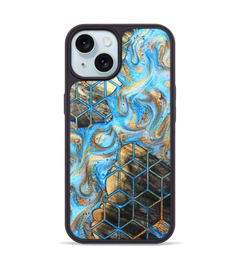 iPhone 15 Wood Phone Case - Gary (Pattern, 819691)