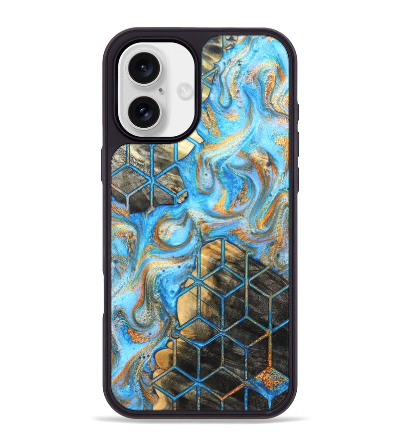 iPhone 16 Plus Wood Phone Case - Gary (Pattern, 819691)