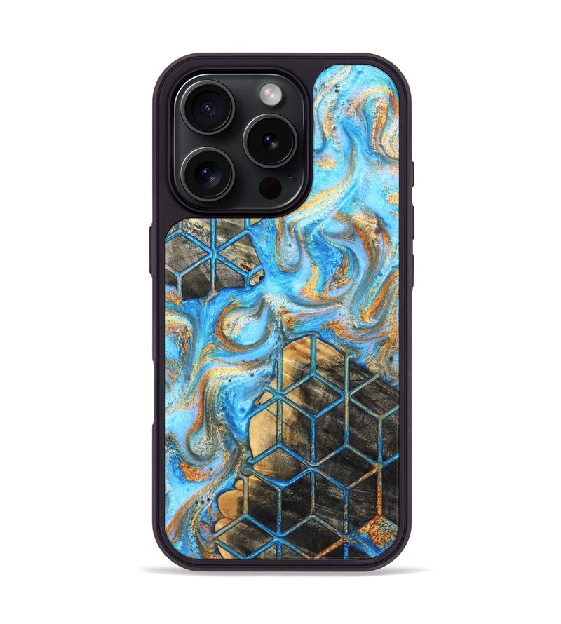 iPhone 16 Pro Wood Phone Case - Gary (Pattern, 819691)