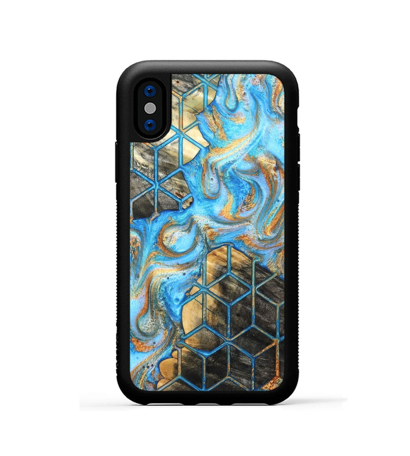 iPhone Xs Wood Phone Case - Gary (Pattern, 819691)