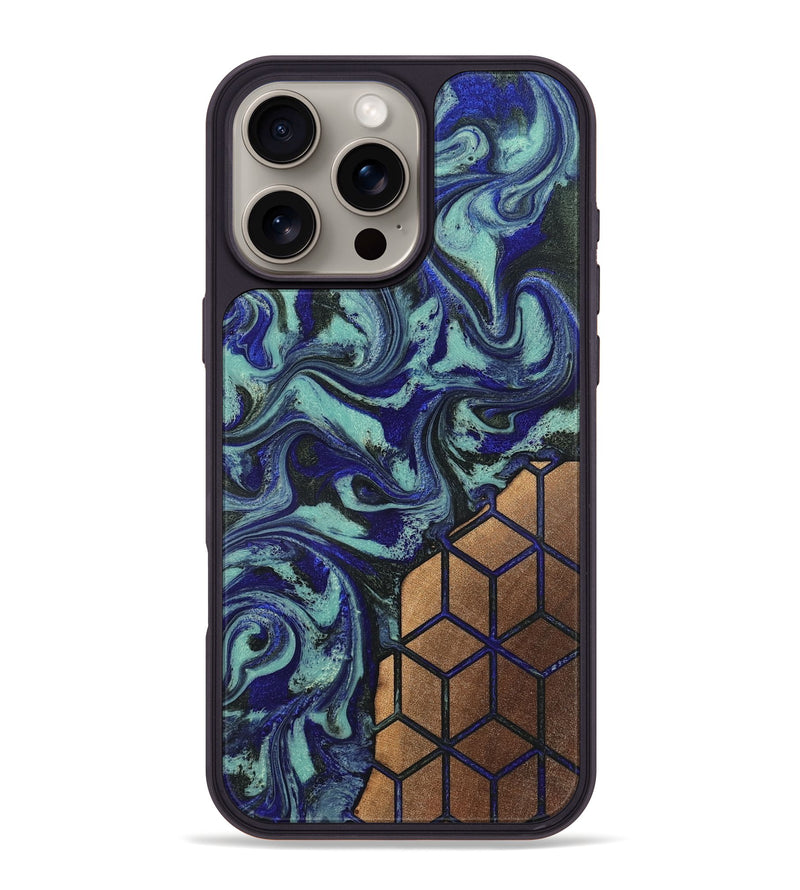 iPhone 16 Pro Max Wood Phone Case - Ethelyn (Pattern, 819693)