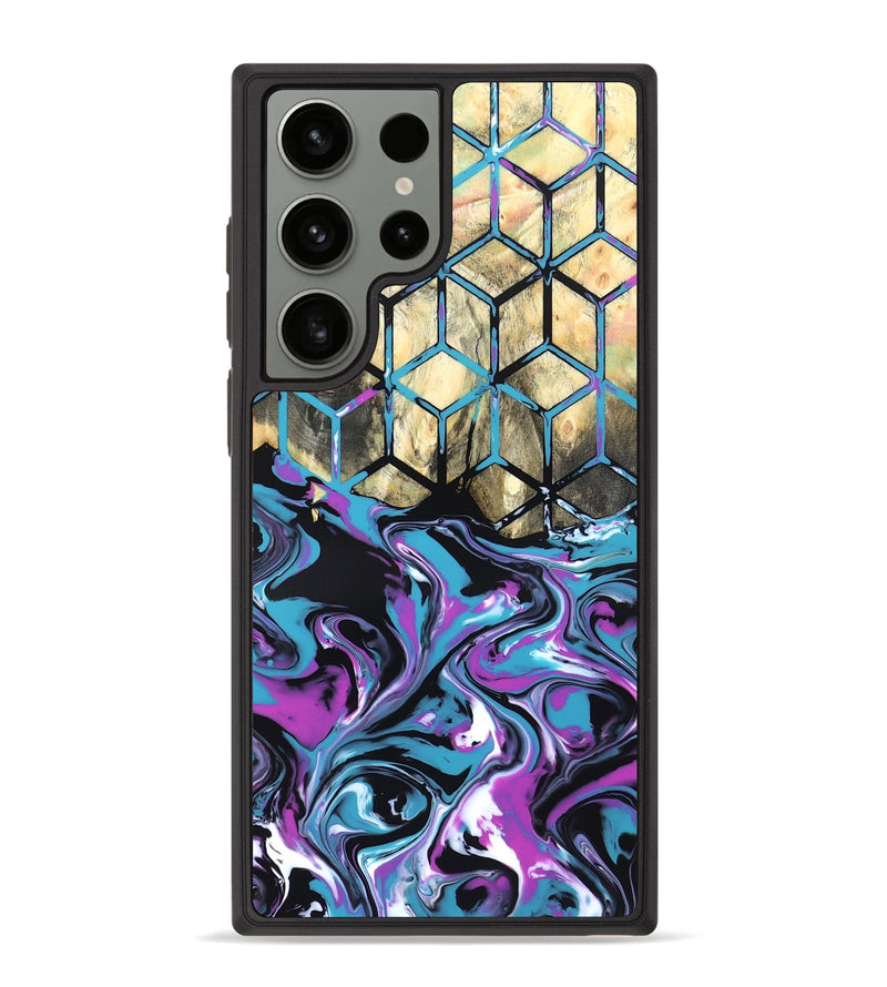 Galaxy S23 Ultra Wood Phone Case - Kayden (Neon, 819694)