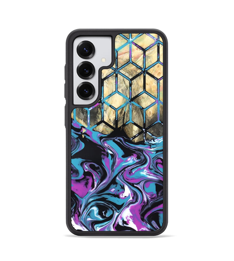 Galaxy S25 Wood Phone Case - Kayden (Neon, 819694)