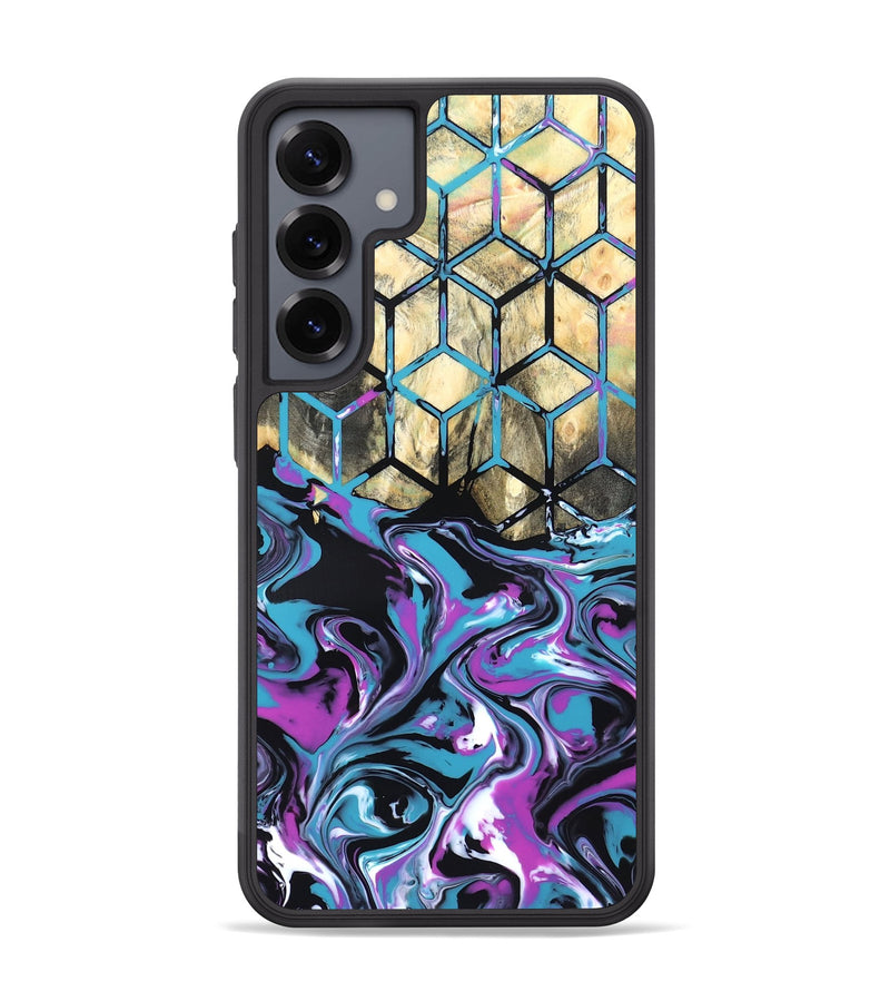 Galaxy S25 Plus Wood Phone Case - Kayden (Neon, 819694)