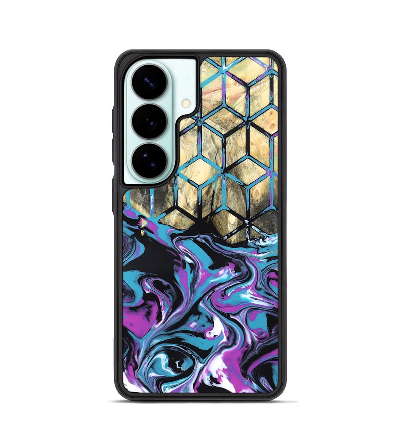 Galaxy S26 Wood Phone Case - Kayden (Neon, 819694)