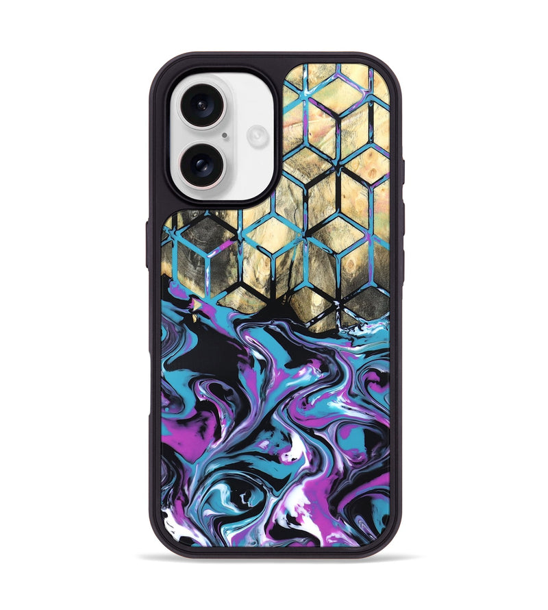 iPhone 17 Wood Phone Case - Kayden (Neon, 819694)