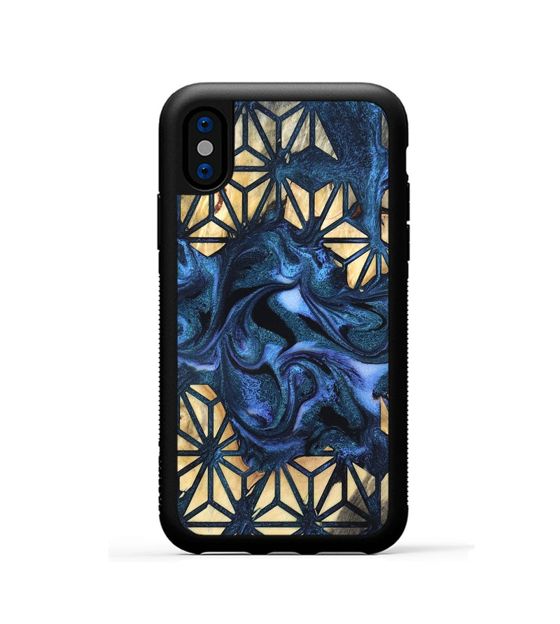 iPhone Xs Wood Phone Case - Kierra (Pattern, 819695)
