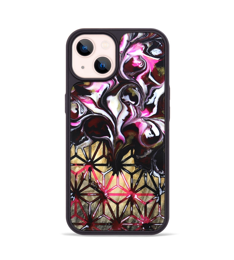 iPhone 14 Wood Phone Case - Shyann (Pattern, 819696)