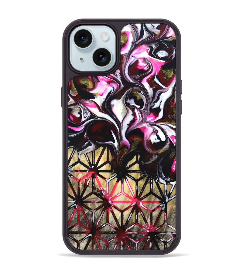 iPhone 15 Plus Wood Phone Case - Shyann (Pattern, 819696)
