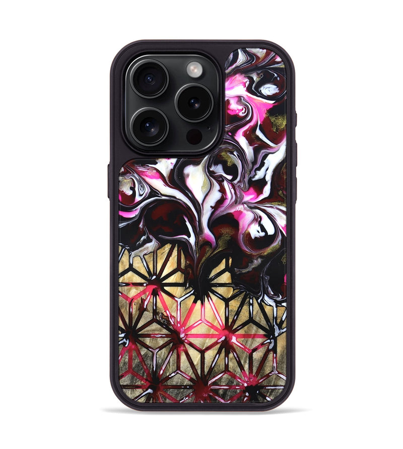 iPhone 15 Pro Wood Phone Case - Shyann (Pattern, 819696)