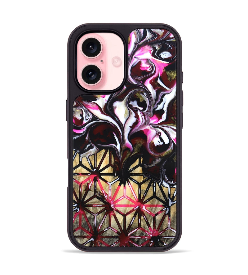 iPhone 16 Wood Phone Case - Shyann (Pattern, 819696)