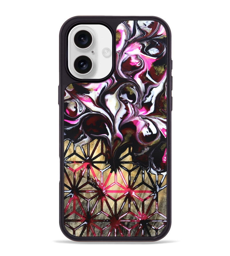 iPhone 16 Plus Wood Phone Case - Shyann (Pattern, 819696)