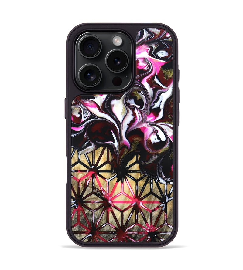 iPhone 16 Pro Wood Phone Case - Shyann (Pattern, 819696)