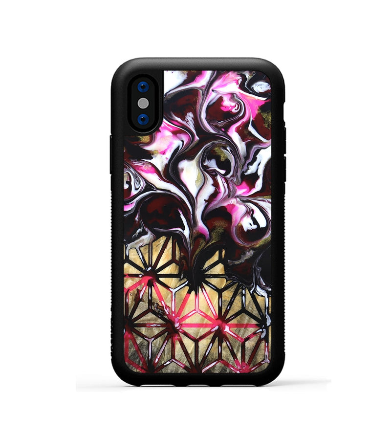 iPhone Xs Wood Phone Case - Shyann (Pattern, 819696)