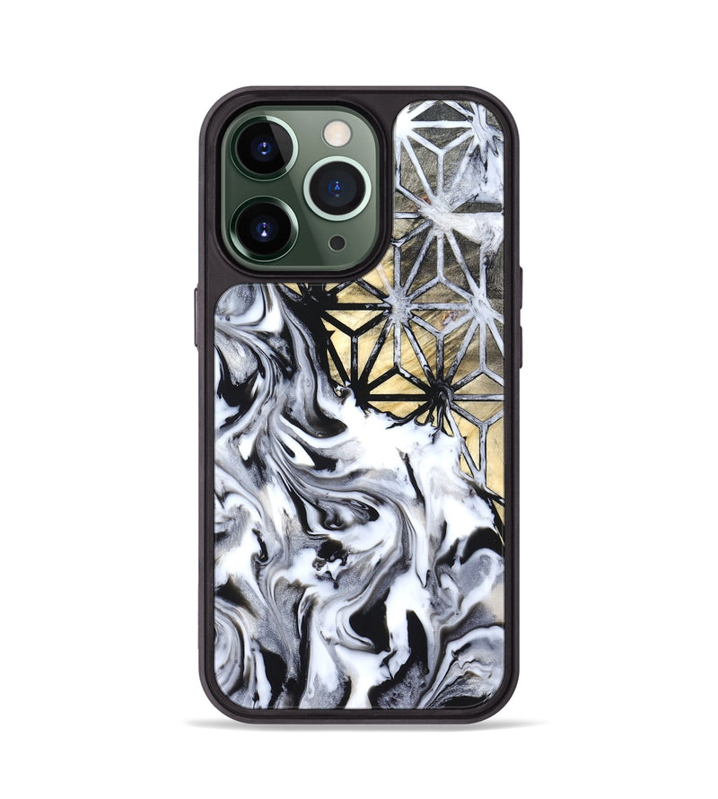 iPhone 13 Pro Wood Phone Case - Nautica (Pattern, 819698)