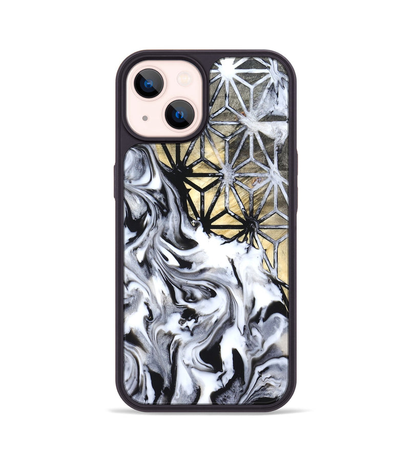 iPhone 14 Wood Phone Case - Nautica (Pattern, 819698)