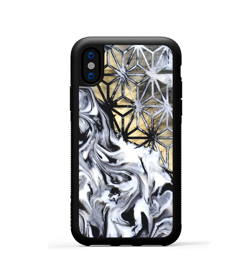 iPhone Xs Wood Phone Case - Nautica (Pattern, 819698)