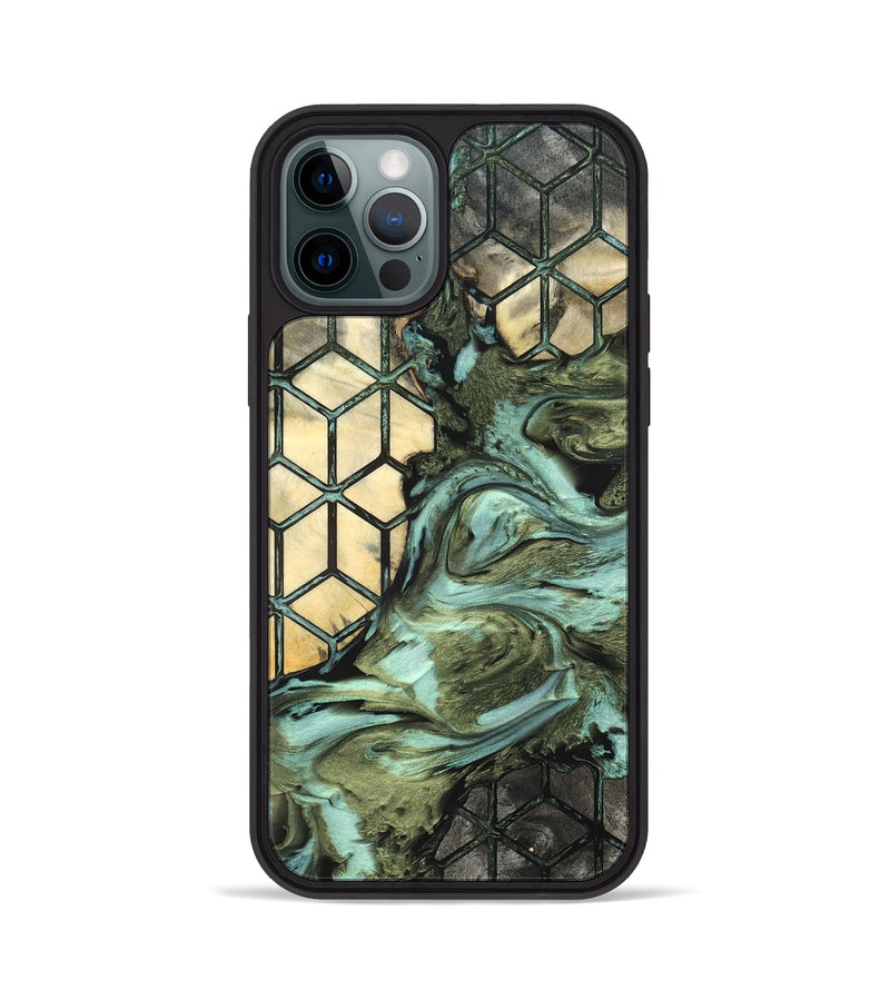 iPhone 12 Pro Wood Phone Case - Marlie (Pattern, 819700)