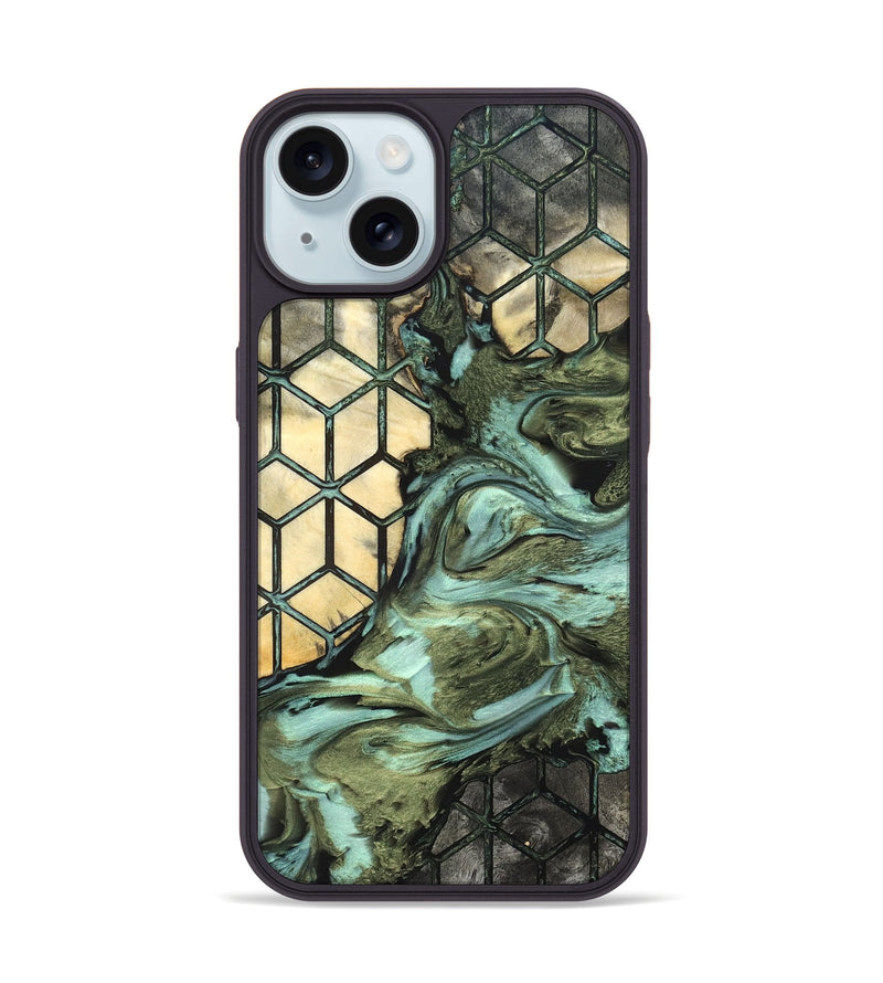 iPhone 15 Wood Phone Case - Marlie (Pattern, 819700)