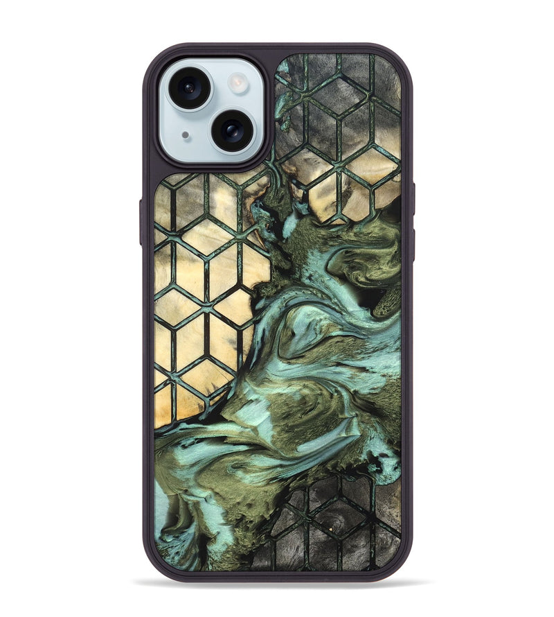 iPhone 15 Plus Wood Phone Case - Marlie (Pattern, 819700)