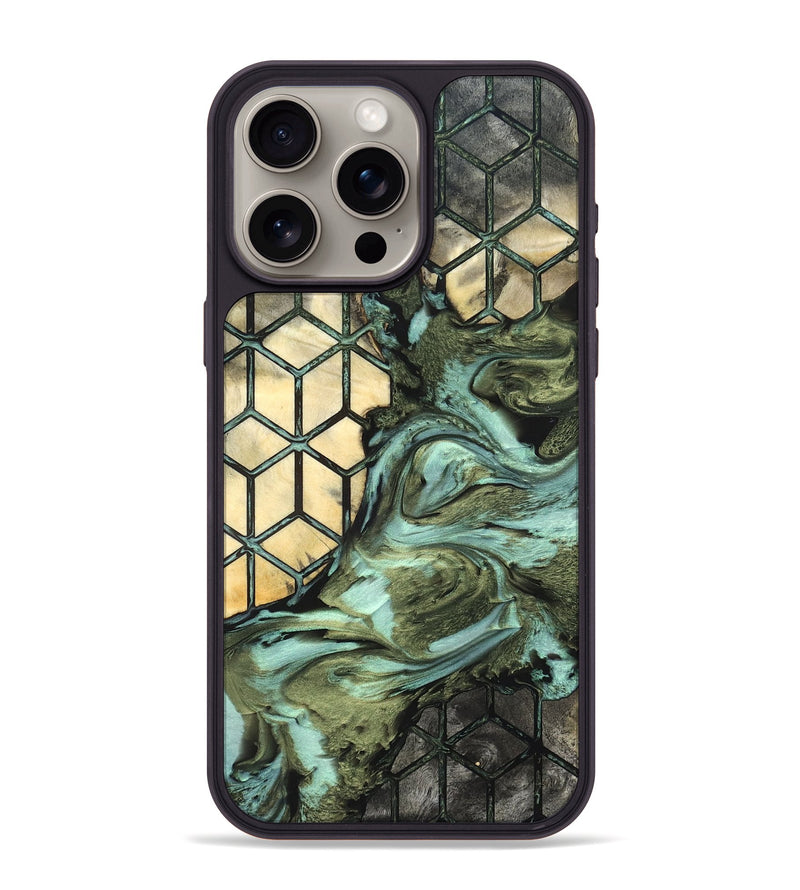 iPhone 15 Pro Max Wood Phone Case - Marlie (Pattern, 819700)