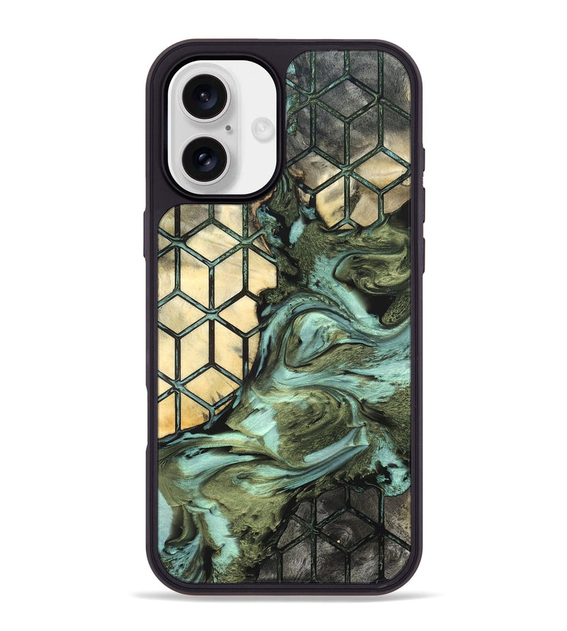 iPhone 16 Plus Wood Phone Case - Marlie (Pattern, 819700)